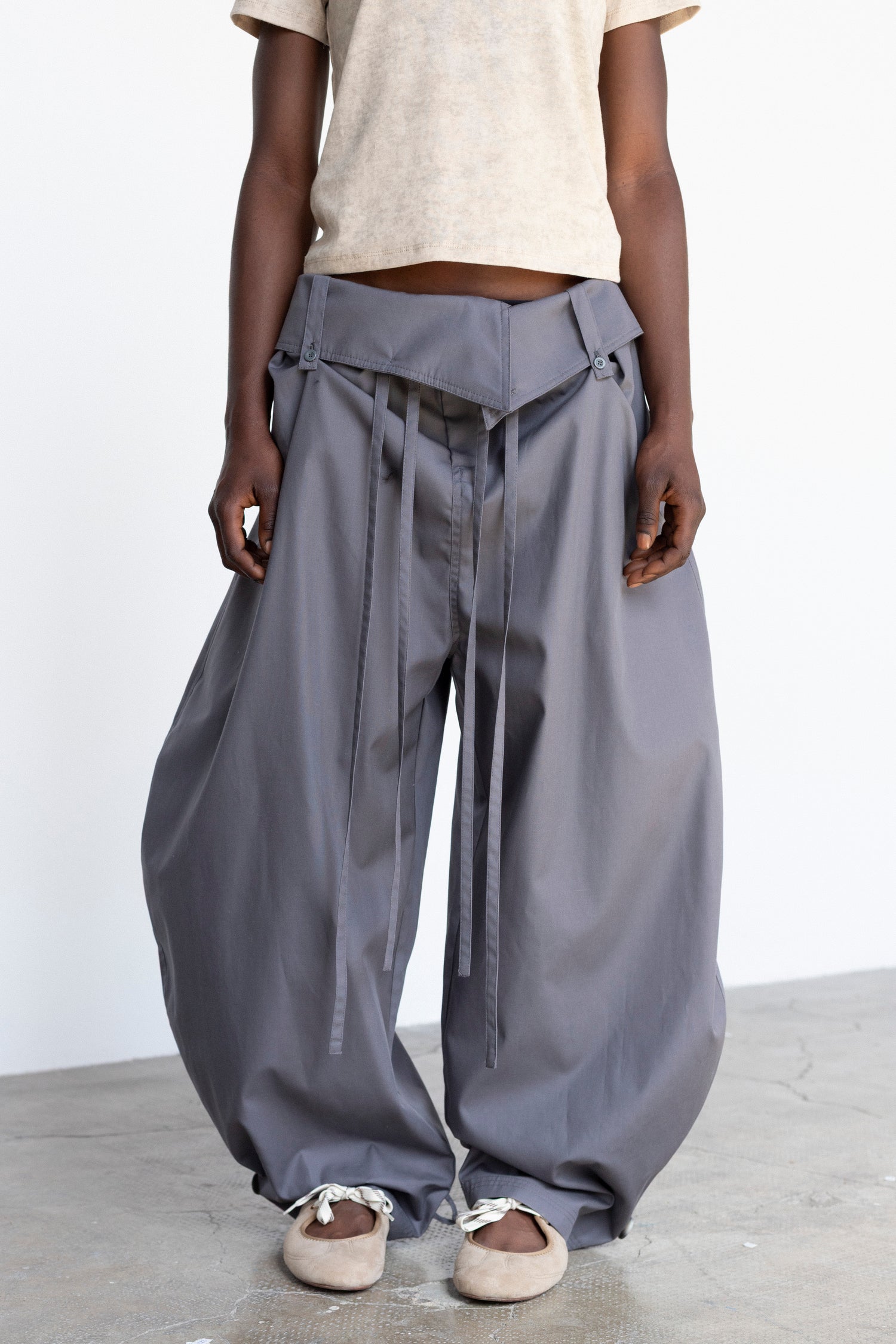 gray bek pants