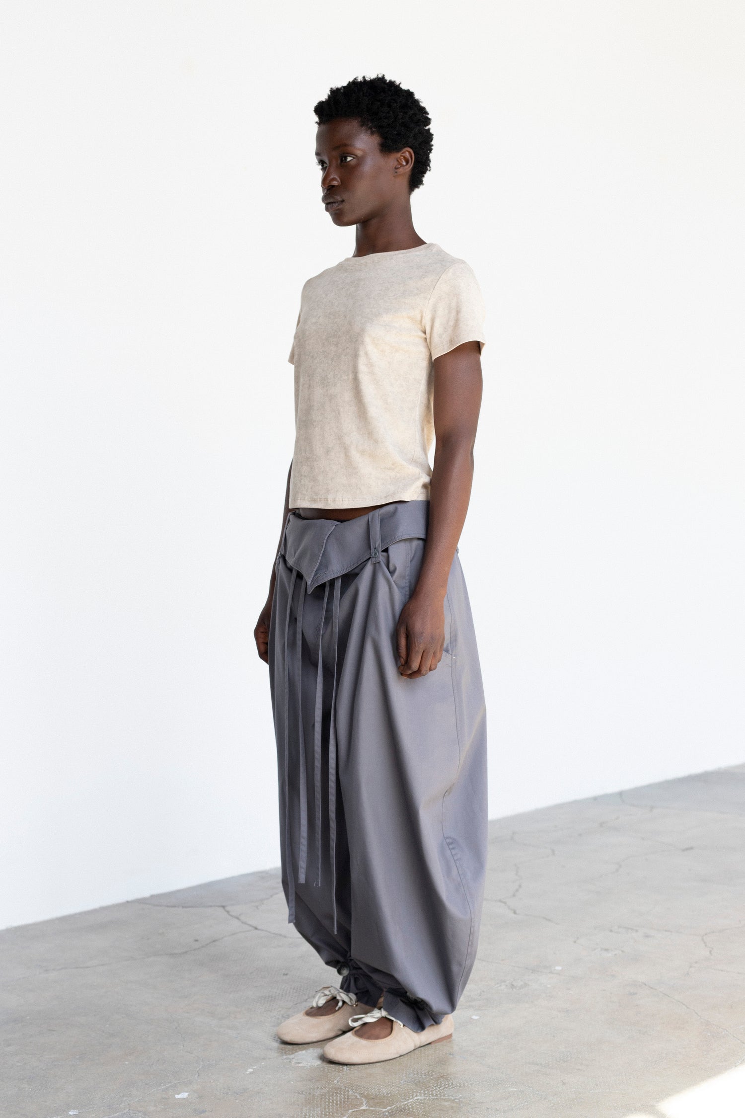 gray bek pants