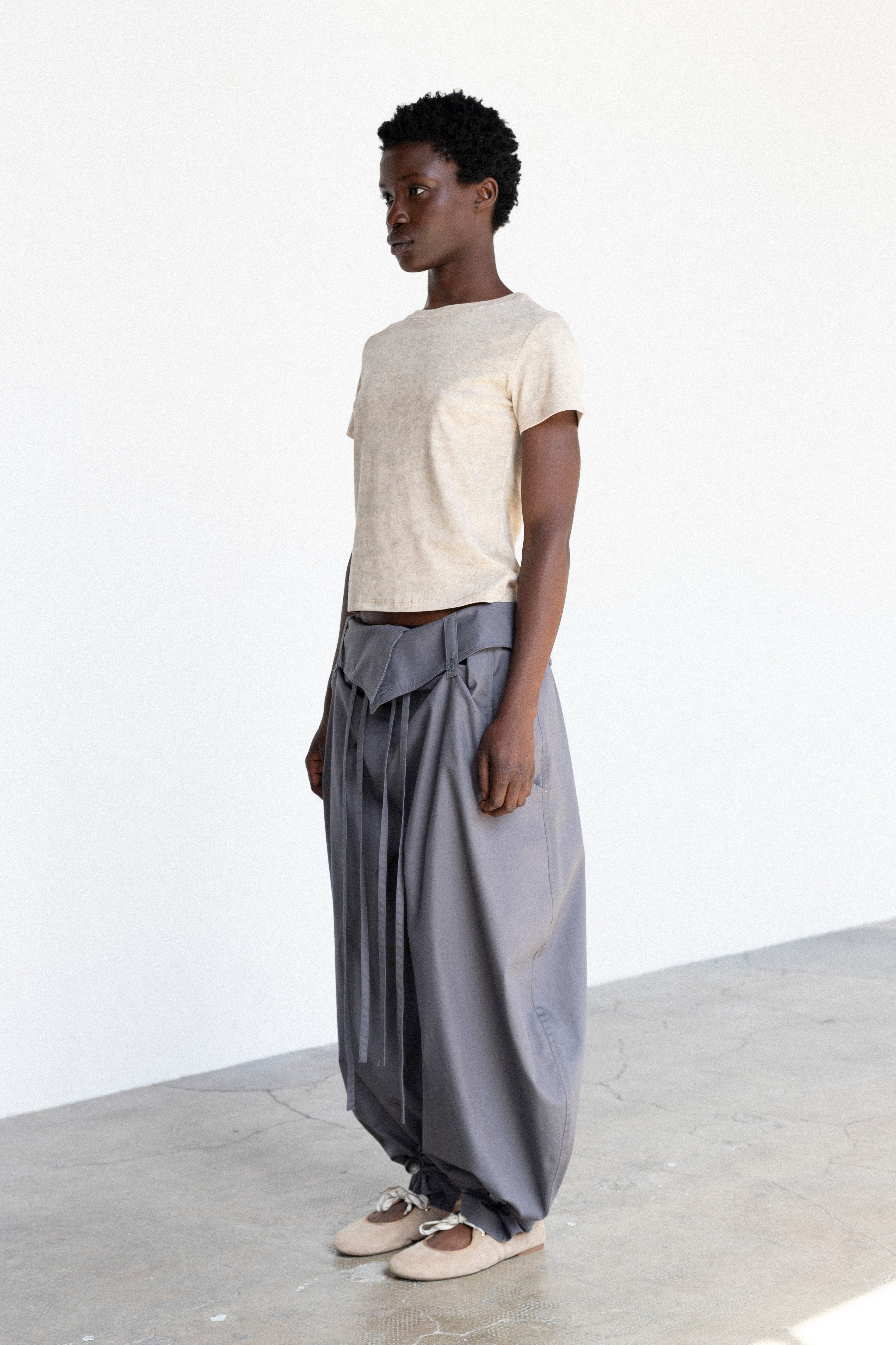 gray bek pants